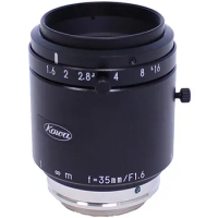 Kowa C-Mount 35mm f/1.6-16 2/3" 5MP JC5M2 Series Fixed Lens