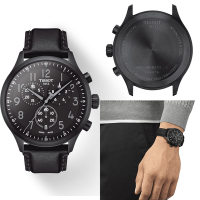 TISSOT 天梭 官方授權 Chrono XL韻馳系列經典計時腕錶-T1166173605200/45mm
