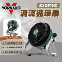 【VORNADO】 渦流循環扇 EXO61HD 可調整角度 手提 壁掛 渦輪扇 風扇 對流扇 露營 悠遊戶外