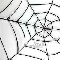 360cm蜘蛛網(黑)，萬聖節/造型燈/佈置/裝飾/擺飾/會場佈置/蜘蛛絲，X射線【W405815】