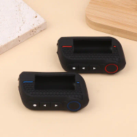 เคสซิลิโคนกันขโมยพร้อมหน้าจอ LCD สำหรับรีโมทคอนโทรล เหมาะสำหรับรถยนต์ Starline รุ่น E90, E60, E91, E