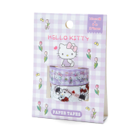 【SANRIO 三麗鷗】紙膠帶兩入組 和紙膠帶 Hello Kitty