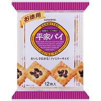 【江戶物語】 12枚入 SANRITSU 平家葡萄派餅乾 葡萄餅乾 日本原裝進口 三立製果 德用 日本餅乾  拜拜