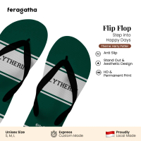 FERAGATHA Sandal Flip Flop Harry Potter Haloween WarnerBros Unisex Universal Untuk Dewasa Allsize (F