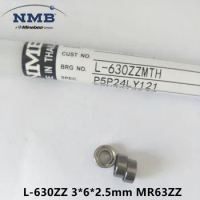 20pcs/100pcs original NMB Minebea high speed bearing L-630ZZ 3*6*2.5mm MR63ZZ precision ball bearings 3x6x2.5mm