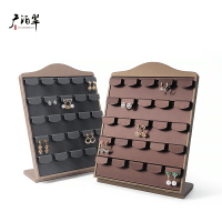 耳釘展示架立式折疊耳環架子飾品收納陳列大容量直播珠寶展示道具