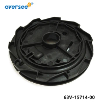 Oversee 63V-15714 STARTER DRUM SHEAVE WHEEL For Yamaha Outboard Motor 9.9HP 15HP 63V-15714-00 2 Stroke