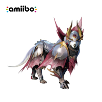 【Nintendo 任天堂】amiibo 魔物獵人 崛起：破曉系列 隨從加爾克「爵銀龍×犬」