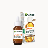 Garnier Targeted Anti Dark Spot Night Serum for Face, 10% Pure Vitamin C & Hyaluronic Acid 30ml