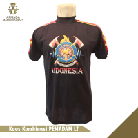 Kaos Kombinasi Pemadam l Kaos Kombinasi Damkar l Kaos Pemadam | Leher Pendek Atau Leher Tinggi