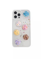 Kings Collection 3D Ice Cream Pattern iPhone 12 Pro / 12 Case (KCMCL2346)