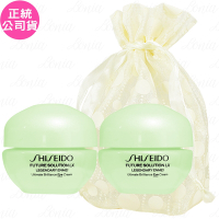 SHISEIDO 資生堂 時空琉璃LX極上御藏傳奇眼霜(5ml)*2旅行袋組(公司貨)