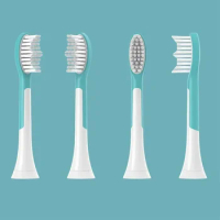 8 pcs Replacement For Philips Kid HX6 Toothbrush Heads Sonicare Electric Tooth DuPont Soft Brush Heads Smart Clean Suitable Head
