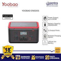 YOOBAO EN500S Portable Generator 500W Emergency Power Bank Camping Outdoor Backup Power X01