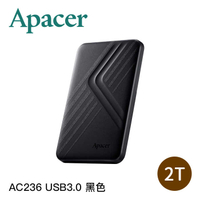 【94號鋪】Apacer AC236 USB3.0 行動硬碟 隨身硬碟 2TB【4色】