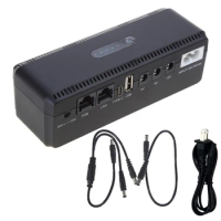 Dropship 10400mAh UPS Power Supply 5V 9V 12V 18W Backup Mini UPS for Router CCTV