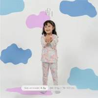 Little Palmerhaus - Little Wear Setelan Panjang Jungle Buddies 0-6M