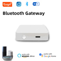 Tuya Bluetooth Gateway Hub Smart Home Wireless Bridge Smart Life APP Remote Control Automation Device Works with Alexa Google