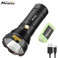 Alonefire X009 Powerful SST40 LED Flashlight USB rechargeable Tactical Torch Light Linterna Portable Lamp Light