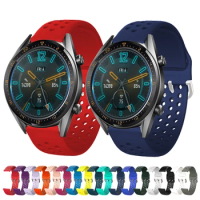 Silicone Strap For Huawei Watch GT2 42mm 46mm Wrist Strap For Huawei 3 3 Pro GT 2 Pro Replacement Watch Band Sport Bracelet Belt