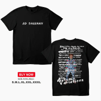 【Barang spot】LONE CUPID - Ed Sheeran T-shirt Fashion Tee 100% Cotton Oversize Casual Ed Sheeran-A025