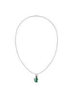 สร้อยคอผู้ชาย รุ่น LCJ2040228 สีเงิน