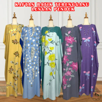 HotSale Kaftan Terengganu / Batwing Shirt / VISCOSE COTTON / Painted Batik / Short Sleeve / FREE SIZ