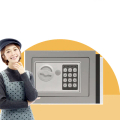 阿波羅保險箱 ST-17 智慧型家用密碼保險箱（灰|黑|白 三色可選）