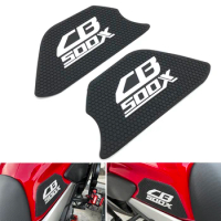 Motorcycle Fuel Tank Pads Sticker Side Gas Knee Grip Protector Traction Decals For Honda CB500X CB400X CB500 CB400 CB 500 X 2023