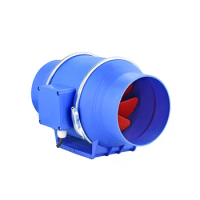 4 inch Inline Duct Fan Exhaust Fan Air Blower Silent Extrator Fan for Bathroom Toilet Kitchen Air Ventilation System