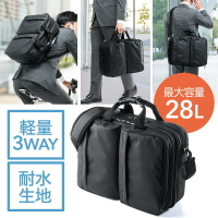 LINAGI里奈子【YP93-4422】日本代購SANWA大容量防潑水電腦包15.6寸單雙肩包