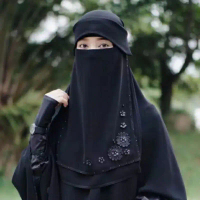 Niqab Bandana Bangs Berlin Niqob Siffon Hijab Veil Best Seller