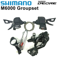Shimano Deore M6000 Shifter Lever Right Left 20/30 Speed RD-M6000 MTB Bike Groupset RD M6000 SL M6000 FD-M6000 Front Derailleur