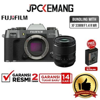 JPC KEMANG Fujifilm XT50 Body Only Fuji X-T50 XT 50 Mirrorless Camera GARANSI RESMI CS+XF33mmF1.4