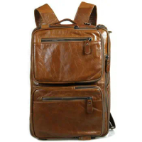 New Multi-Function Genuine Leather Men's Backpack Men Leather Luggage &amp; Travel Bag Backpack Luggage Bags Duffel Bag Shoulder Bag