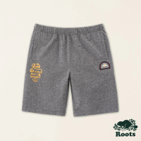 【Roots】Roots男裝-#Roots50系列 光芒50重磅有機棉短褲(灰色)