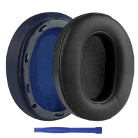 Memory Foam Protein Leather Replacement Ear Pads Cushions Muffs Earpads For Sony WH-XB910N WH XB910 Headphones