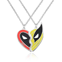 Movie Necklace Heart-shaped Necklace Best Friend Pendant Necklace Best Friend Jewelry