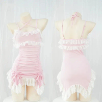 Girls' Lace Dress, Uniform Crawling Dress, Cosplay Costume, Women's Evening Dress, Pajamas Costume