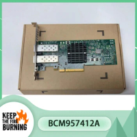 For Broadcom BCM57412 Dual-Port 10 Gig-abit Net-work Card GMW01 YR0VV BCM957412A