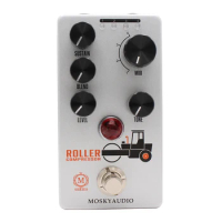 MOSKYAUDIO-Guitar Bass Effect Pedal, Compressor Pedal with True Bypass