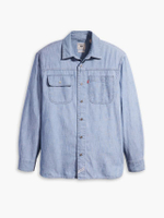 เสื้อเชิ้ต Men's Long-Sleeve Auburn Worker Shirt Blue