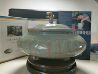 特價大師徐朝興龍泉青瓷特別定燒款大香爐