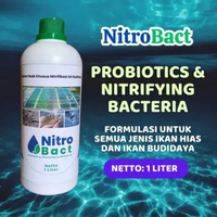 Bakteri Nitrifikasi Perikanan NITROBACT 1 Liter | Pengurai Amonia & Nitrit | Air Jernih