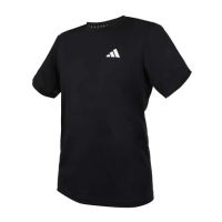 【adidas 愛迪達】男短袖T恤-上衣 吸濕排汗 運動 休閒 慢跑(IC7428)