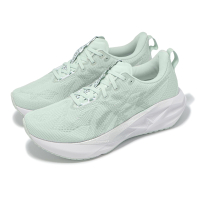 Asics 慢跑鞋 Novablast 5 男鞋 綠 灰 輕量 彈力 厚底 路跑 運動鞋 亞瑟士 1011B974300