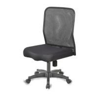 【椅靠一生】電腦椅辦公椅子無扶手透氣網布椅(MIT電腦椅推薦 可升降 360度旋轉椅 書桌椅)