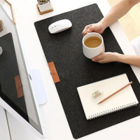 60X30cm Office Computer Desk Protector Mat Table Wool Felt Mouse Pad Laptop Cushion Non-slip Keyboard Mat Gaming Accessories