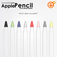Silicone Tip Case Compatible with Apple Pencil 1 and 2.8 PCs Tablet Pencil Protective Cover