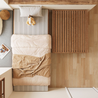 折疊床單人床90cm床架子無床頭實木床可伸縮小戶型沙發床一體兩用